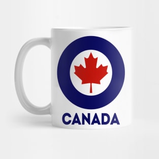 Canadian Military Roundel, RCAF, Royal Canadian Air Force. Mug